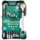 Jogo De Chave Combinada Speedy C/ Catraca 8-19 Mm(8 Pçs) SATA