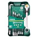 Jogo de Chave Combinada Speedy Catraca 8 a 19mm SATA ST08007ASJ