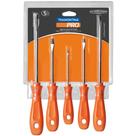 Jogo de Chave de Fenda 1/8x3" a 5/16x6" Tramontina 5 Peças - 44130515 Jogo de Chave de Fenda 1/8x3" a 5/16x6" Tramontina 5 Peças - 44130515