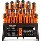 Jogo de chave de fenda bits e soquetes com 39 pçs s49001039 - 3370168 - robust