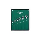Jogo de Chave Estrela Com Catraca de 8x9-17x19mm com 6 peças E 72D - SATA-ST09025SJ