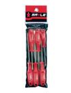 Jogo de chave fenda/phillips mayle c/6 pecas