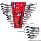 Jogo De Chave Fixa 6 A 32mm Mayle Com 12 Peça Vanadio Mayle