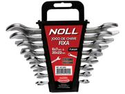 Jogo de Chave Fixa 6x7 a 20x22mm 8 Peças - Noll Jogo de Chave Fixa 6x7 a 20x22mm 8 Peças - Noll