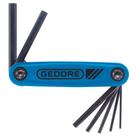 Jogo de Chave Hexagonal 3 a 10mm Gedore 6 peças - 012530 Jogo de Chave Hexagonal 3 a 10mm Gedore 6 peças - 012530