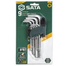 Jogo De Chave Hexagonal Longa 9 Peças Mm St09107asj Sata