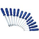 Jogo de chave hexalobular T6 a T50 com cabo 13 peças - 163 BTX