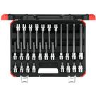 Jogo De Chave Soquetes Multidentados Gedore Red 26 Peças 1/2" Xzn Aço Cromo Vanádio