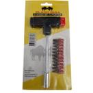 Jogo De Chave Tipo T Com 11 Pontas Black Bull Fenda Philips