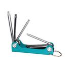 Jogo de Chave Torx Com 8 Pecas Sem Furo 685894 Lee Tools Jogo de Chave Torx Com 8 Pecas Sem Furo 685894 Lee Tools