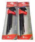 Jogo De Chave Torx E Alen Profissional Corneta Em Aço Cr-v