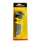 Jogo de Chave Torx Thompson Longa com 9 Peças