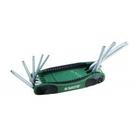 Jogo de chave torx tipo canivete sata c/8pcs