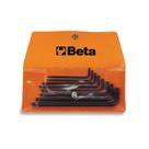 Jogo de Chave Torx Tipo "L" Abaulada Longa 8 Peças Beta 97BTX/B8