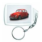 Jogo De Chaveiros Acrílicas 3x4cm Fusca Vermelho Com Chaveiro - 12 Peças Jogo De Chaveiros Acrílicas 3x4cm Fusca Vermelho Com Chaveiro - 12 Peças