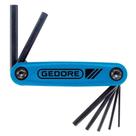 Jogo de chaves Allen 3-10mm com armacao 012530 GEDORE Jogo de chaves Allen 3-10mm com armacao 012530 GEDORE