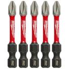 Jogo De Chaves Bit Philips Ph2 X 50Mm Com 05 Peças 48-32-4602 Milwaukee Única
