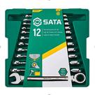 Jogo de Chaves Combinada Catraca 12 Peças Sata