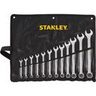 Jogo de chaves combinada stanley c/12pcs 6a22mm