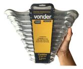 Jogo de Chaves Combinadas 6mm a 32mm 12 Peças Vonder Jogo de Chaves Combinadas 6mm a 32mm 12 Peças Vonder