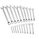 Jogo de Chaves Combinadas de 3/8 à 1.5/8 POL Cr-V com 20 Peças TRAMONTINA