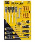 Jogo de chaves de fenda 20 pcs - stanley stmt60220-la Jogo de chaves de fenda 20 pcs - stanley stmt60220-la
