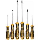 Jogo de Chaves Fenda e Philips c/ Tampa de Impacto Ingco 6pc