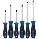 Jogo de Chaves fenda ,Phillips e Pozidriv Bosch PRO PH, PZ,SL 6Unidades1600A039PD