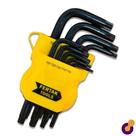 Jogo de Chaves Torque/Torx com 9 Peças CRV Top Pequena - Fertak