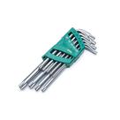 Jogo de Chaves Torx Extra Longas com Furo Guia 9 Peças ST09702 - Sata Jogo de Chaves Torx Extra Longas com Furo Guia 9 Peças ST09702 - Sata