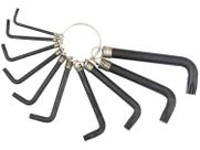 Jogo de Chaves Torx T9 a T50 com 10 Peças Western Etilux