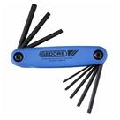 Jogo de Chaves Torx T9-T40 com Armacao 43TXSCL 024650 GEDORE Jogo de Chaves Torx T9-T40 com Armacao 43TXSCL 024650 GEDORE