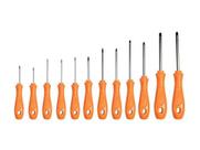 Jogo de chaves torx trafix com 12 peças t6 a t45 twister 44351/212 tramontina pro