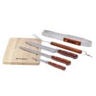 Jogo de Churrasco Inox 8 Pç - Palisad