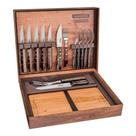 Jogo De Churrasco Tramontina Polywood Castanho 15 Peças