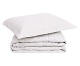Jogo de Cobre-Leito Grani Cinza 200 Fios Queen Size
