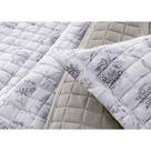 Jogo de Colcha Altenburg Celeste Malha 3 Peças Casal Branco