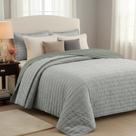 Jogo de Colcha King Camesa Neo Rustik 3 Peças Microfibra Matelassê Ultrassônico Jogo de Colcha King Camesa Neo Rustik 3 Peças Microfibra Matelassê Ultrassônico