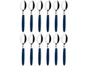 Jogo de Colher Tramontina Ipanema Azul 12 Peças Jogo de Colher Tramontina Ipanema Azul 12 Peças