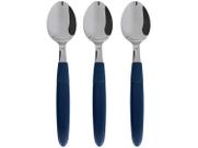 Jogo de Colher Tramontina Ipanema Azul 3 Peças