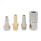 Jogo de Conectores com Engate Rapido e Rosca 1/4 NPT 5701655 STELS Jogo de Conectores com Engate Rapido e Rosca 1/4 NPT 5701655 STELS