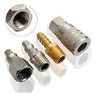Jogo De Conectores Engate Rapido De 1/4 Kit 4 Peças Npt
