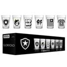 Jogo De Copo Americano Botafogo Licenciado Kit 6 Peça Jogo De Copo Americano Botafogo Licenciado Kit 6 Peça