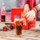 Jogo de copo Coca Cola em vidro 470 ml 2 unidades. Jogo de copo Coca Cola em vidro 470 ml 2 unidades.