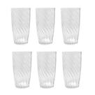 Jogo de Copo com 6 Peças Long Drink Elysee
