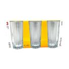 Jogo de Copo de Vidro 3 unidades 260ml Alto