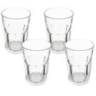 Jogo de Copo de Vidro Isis Transparente 360ml 4 Peças - Vista Home