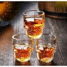 jogo de copo para shot caveiras 6 peças