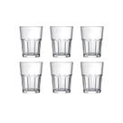 Jogo de Copo Suco Bristol Vidro Nadir 200ml - Kit 6 Peças