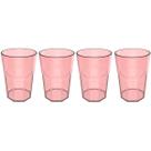 Jogo De Copos 400ml Conjunto 4 Copos Para Suco Copos Para Água